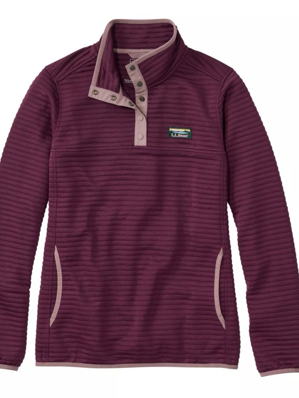 L.L.Bean Women’s Airlight Knit Pullover Size Medium
